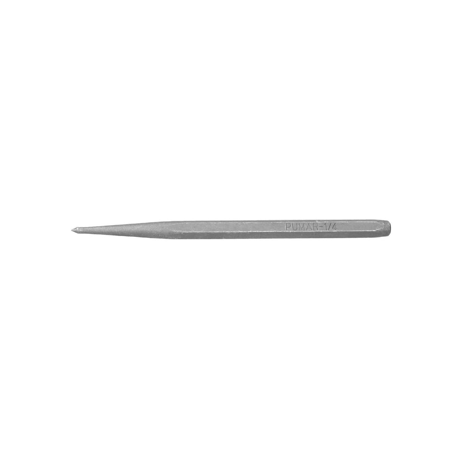 Punzón 1/4' para marcar, largo 4-3/4', Truper Caja con 12, 12224