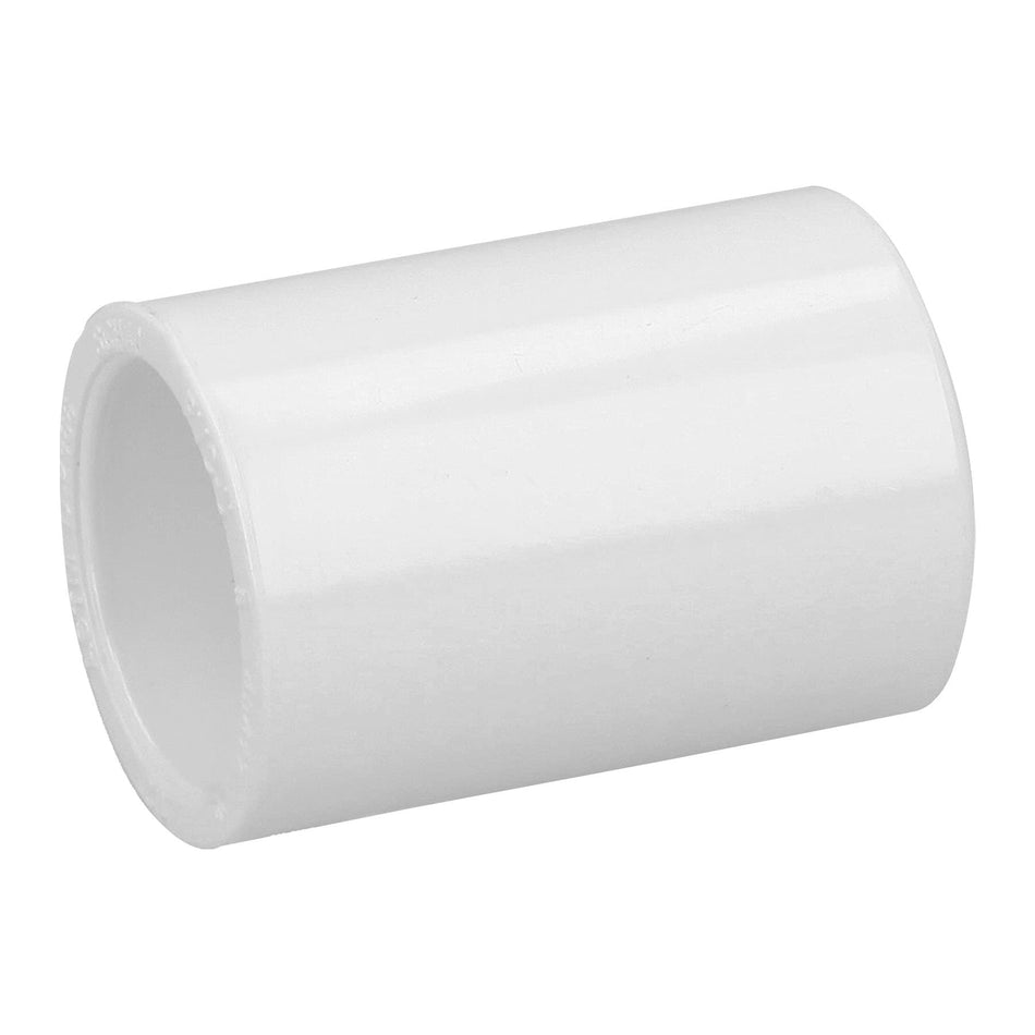 Cople de PVC cédula 40 de 1/2', Foset Caja con 40, 45417