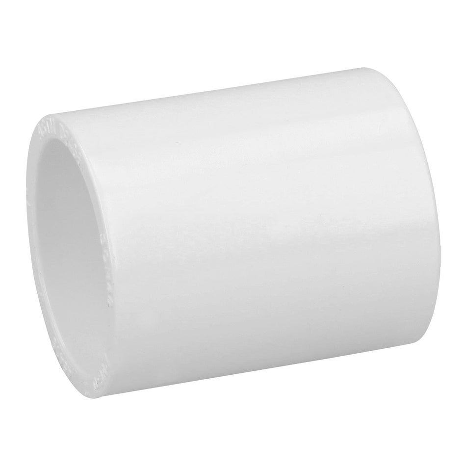 Cople de PVC cédula 40 de 1', Foset Caja con 10, 45419