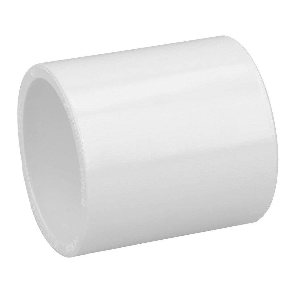 Cople de PVC cédula 40 de 1-1/4', Foset Caja con 4, 45529