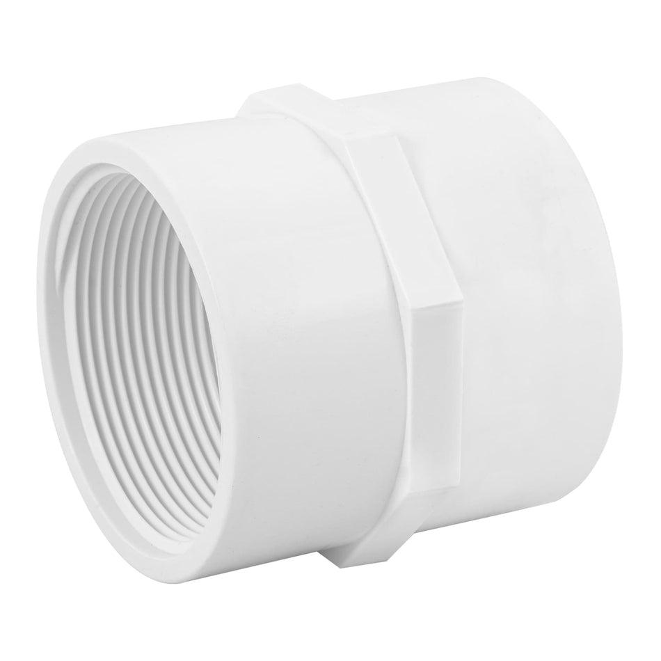 Adaptador hembra de PVC, 2', Foset Caja con 4, 45550