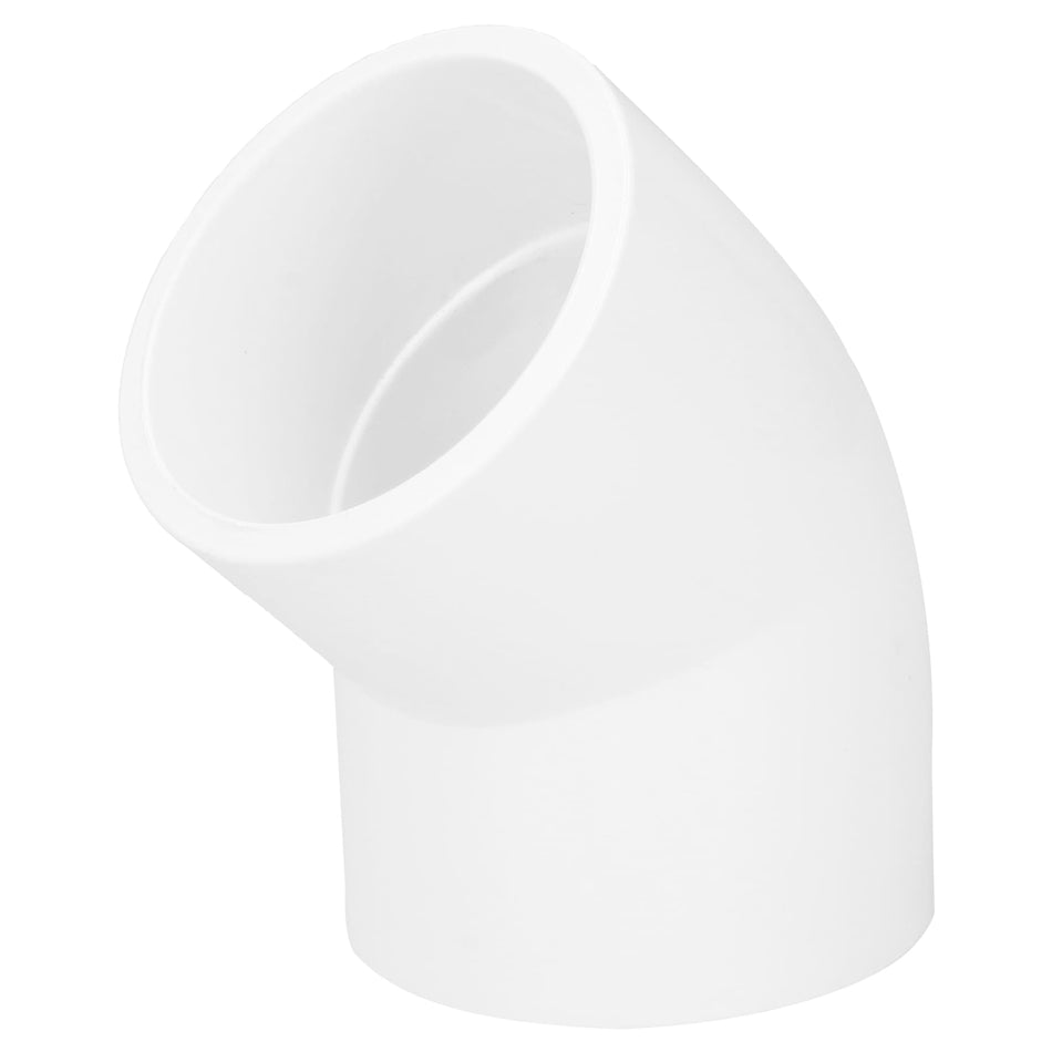 Codo 45° de PVC de 1-1/2', Foset Caja con 4, 45527