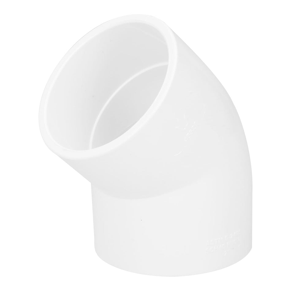 Codo 45° de PVC de 2', Foset Caja con 4, 45528