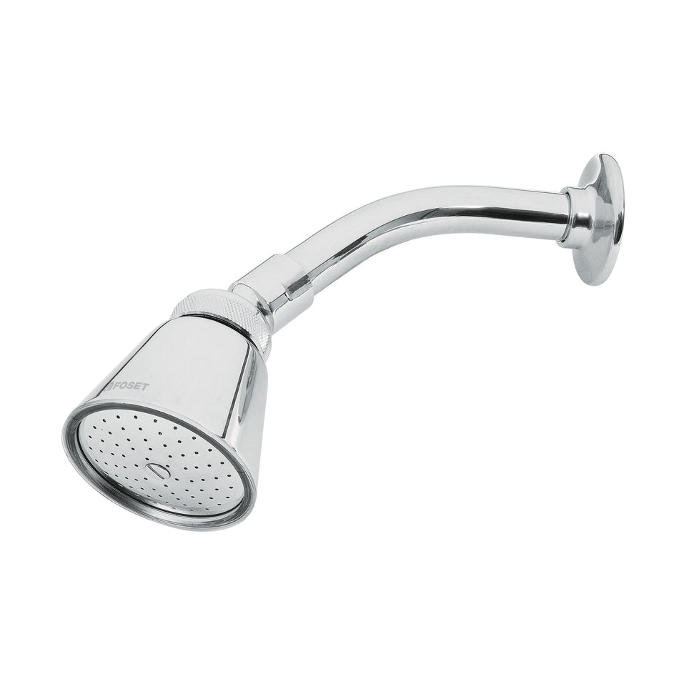 Regadera redonda 2-3/4' en latón, chorro fijo, Foset Aero, 49460