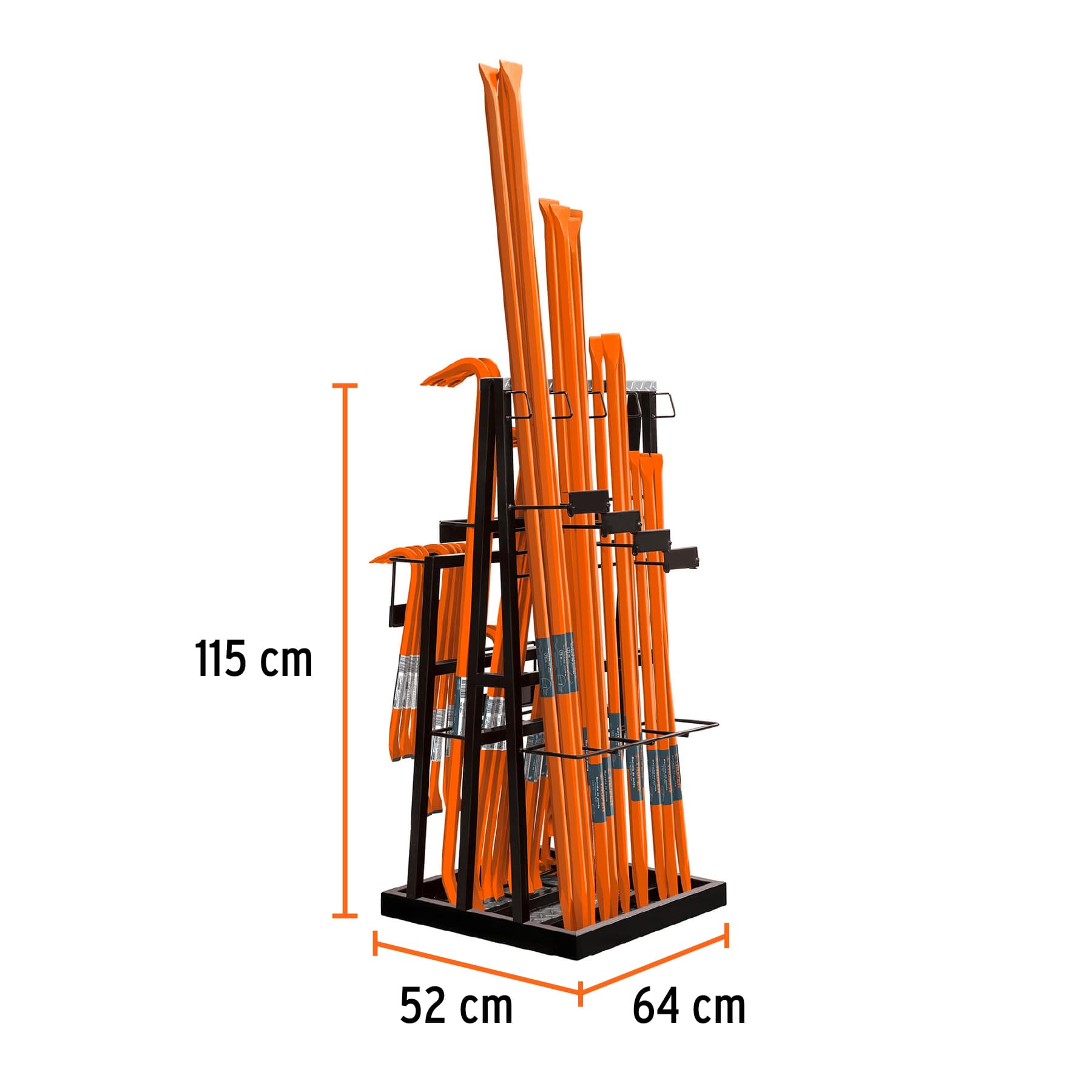 Rack para barretas, Truper, 50006