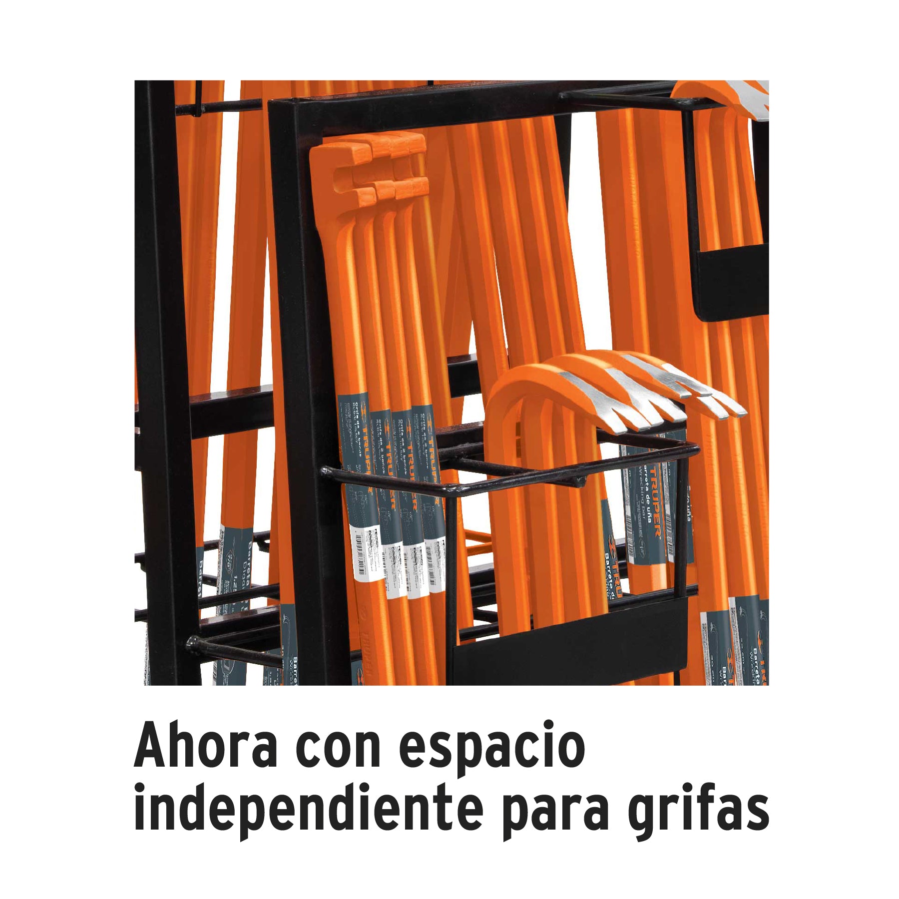 Rack para barretas, Truper, 50006