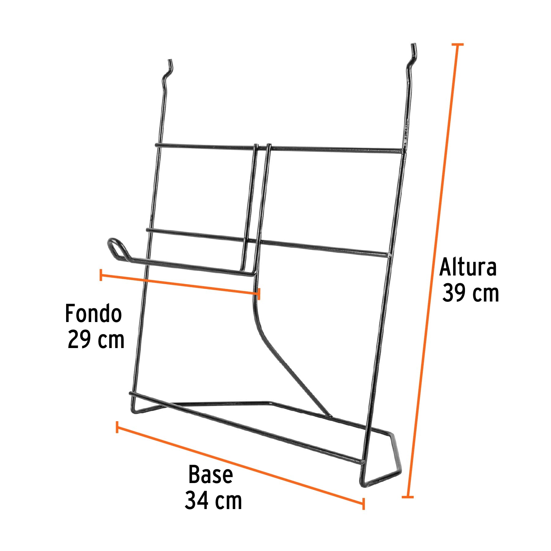 Rack para discos abrasivos 14', Truper, 55321