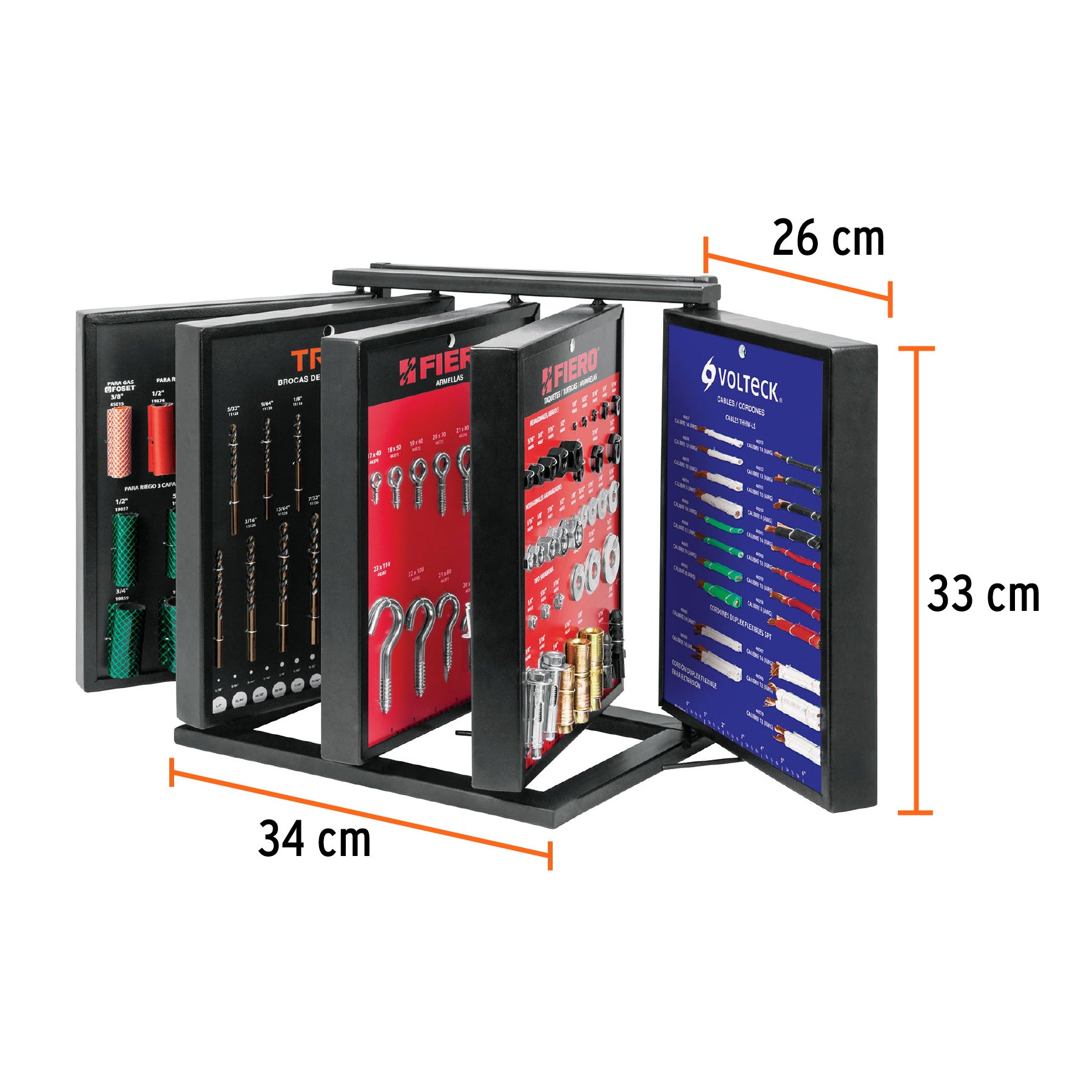 Rack para muestrario, Truper, 53022