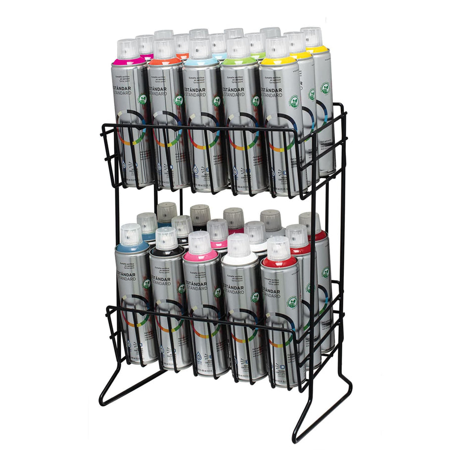 Rack para 30 pinturas en aerosol, Truper, 50329