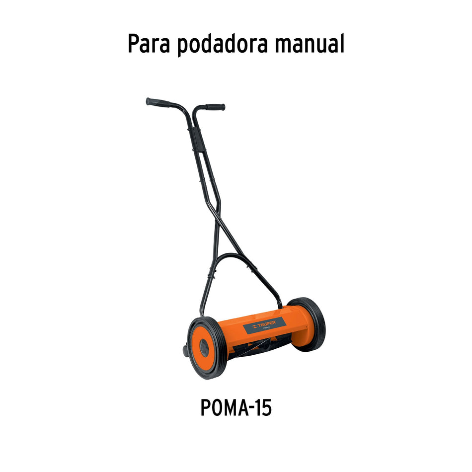 Piñón izquierdo de repuesto para podadora POMA-15, Truper, 13722