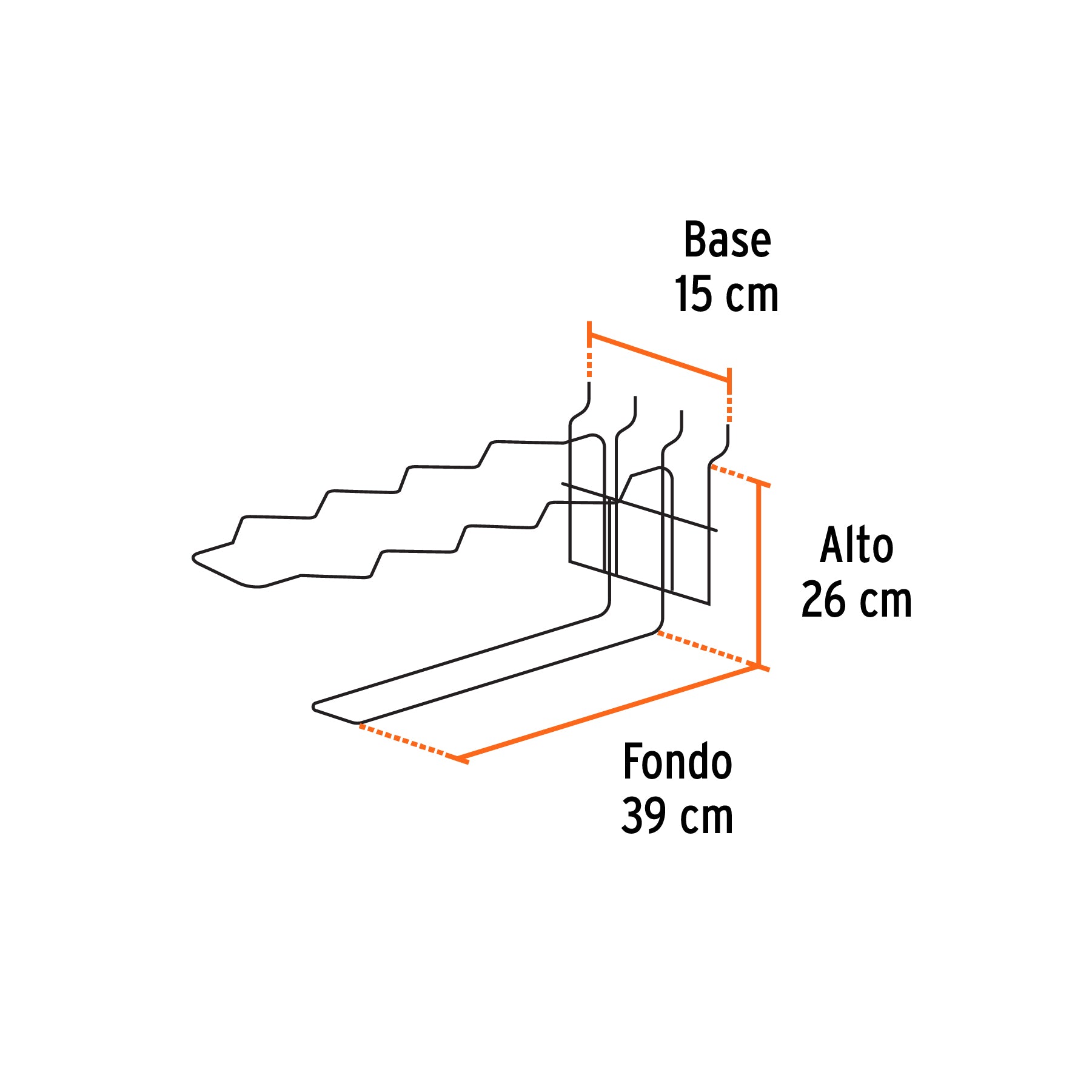 Rack para tijeras de poda chicas, Truper, 50114