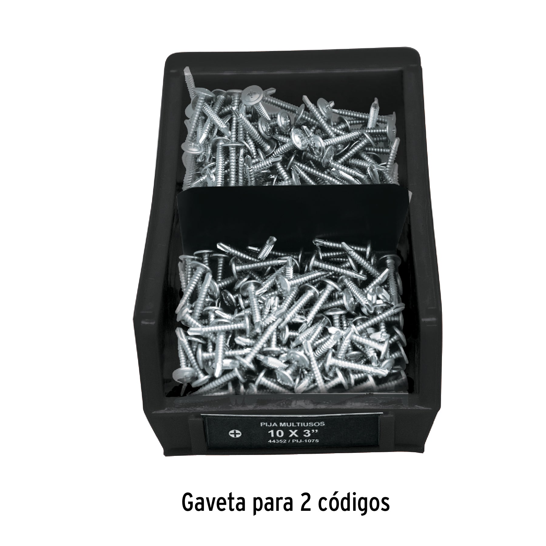 Rack modular con tornillos, 288 gavetas, 55953