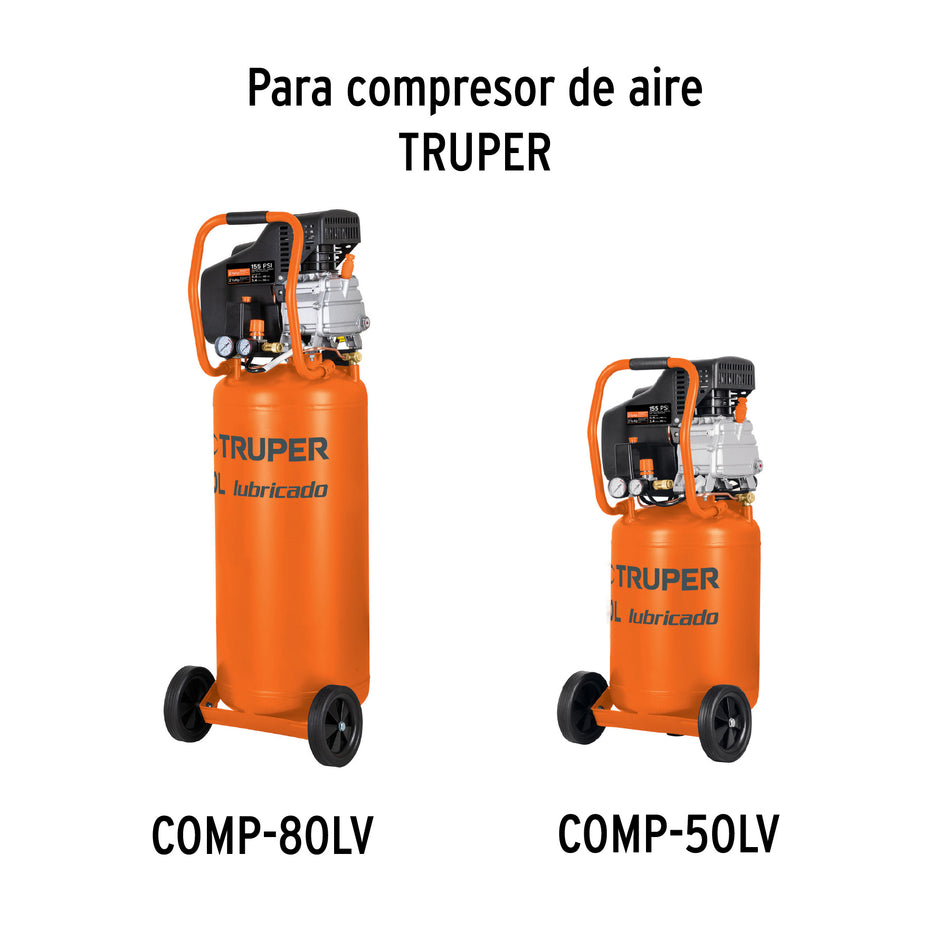 Tapón de aceite para compresores Grupo 8, Truper, 102083