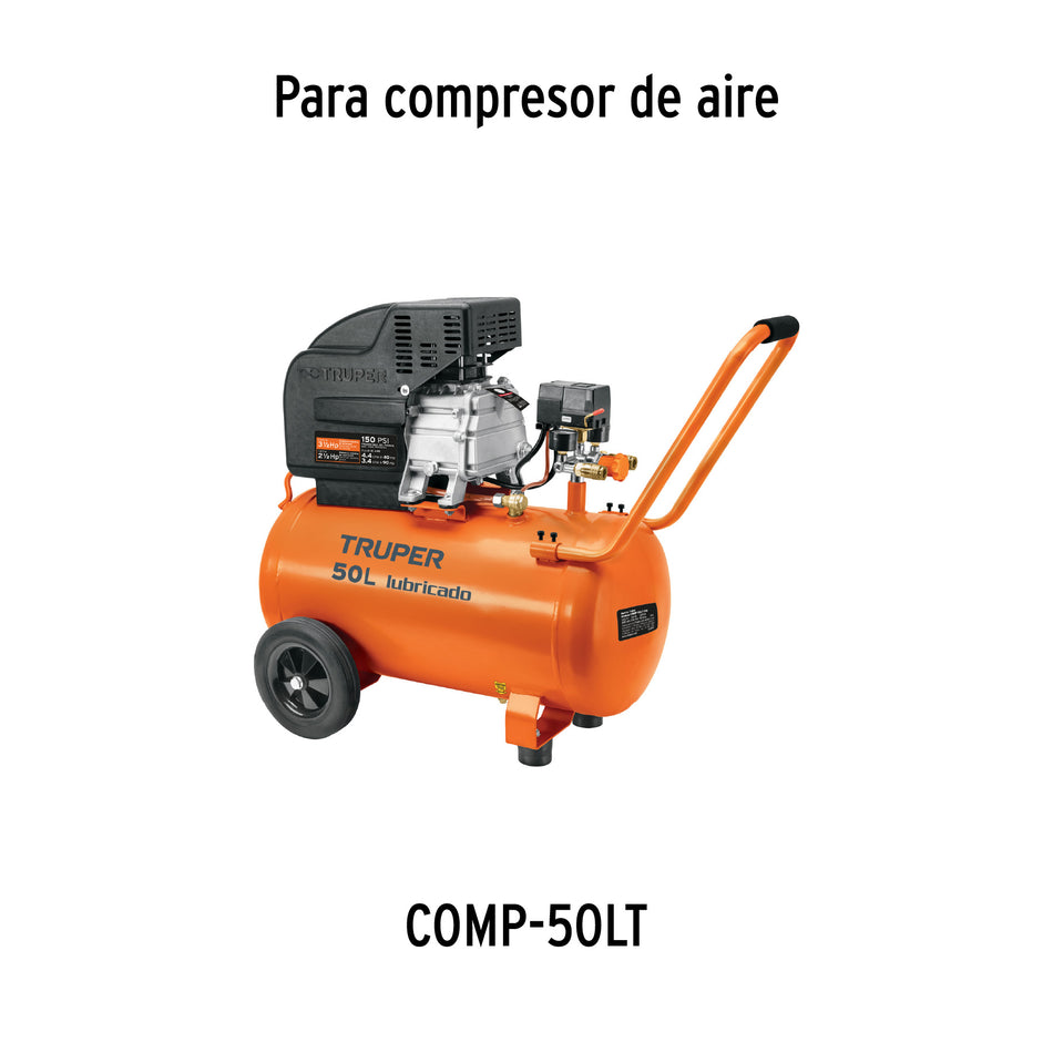 2 ruedas 1-3/8' para compresores Grupo 3, Truper, 102069