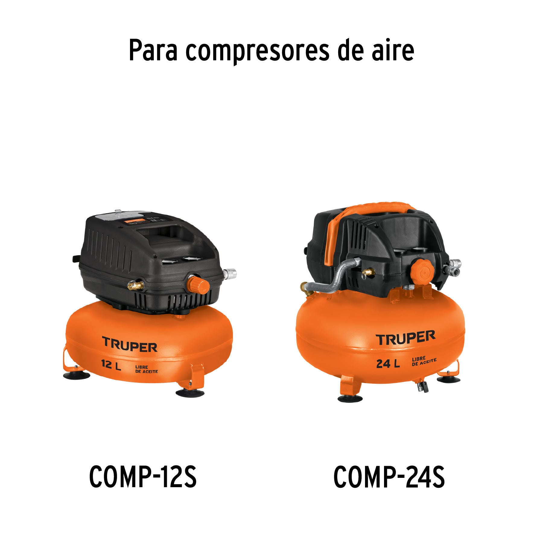 1 pata de goma para compresores Grupo 7, Truper, 102066