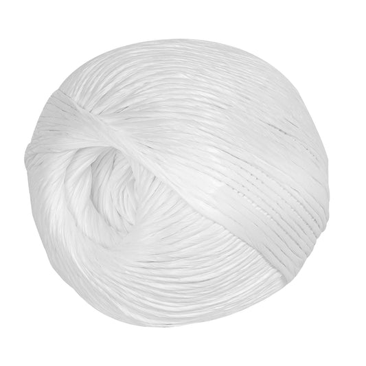 Rollo de rafia de 230 m color blanco calibre 2.2 g/m, Fiero Caja con 6, 45032