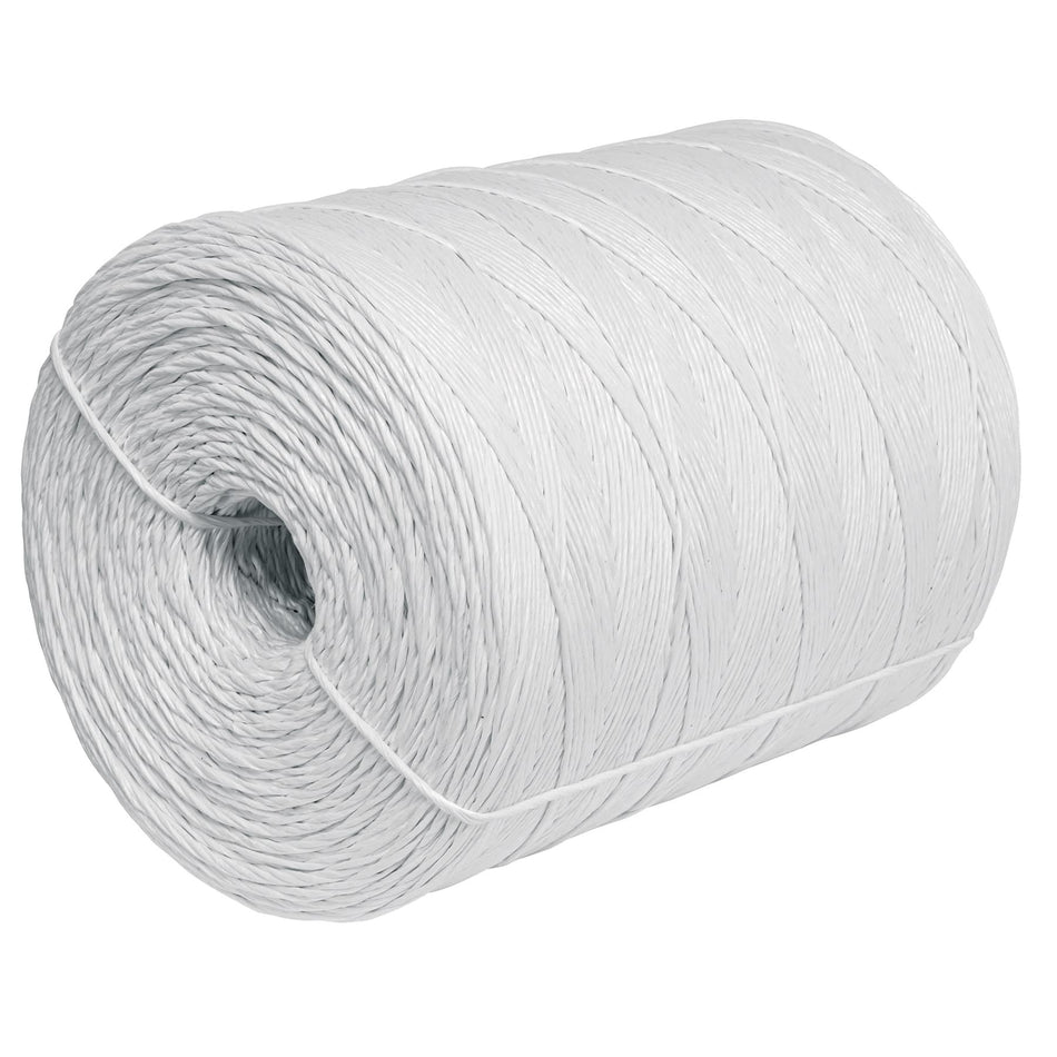 Rollo de rafia de 1125 m color blanco calibre 3.8 g/m, 45038