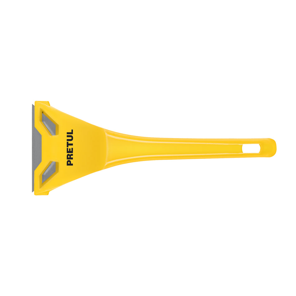 Raspador plástico con cuchilla de 2-3/8', PRETUL Caja con 6, 24055