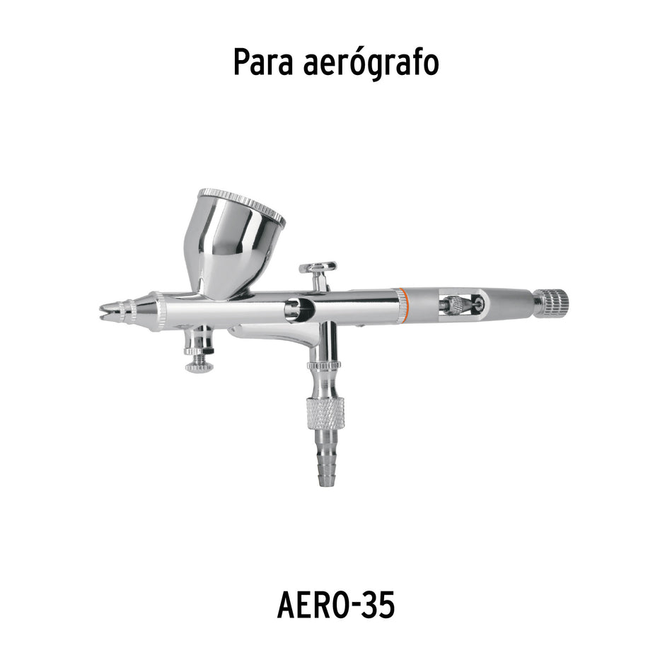 Kit de 5 accesorios para aerógrafo AERO-35, Truper Caja con 6, 16021