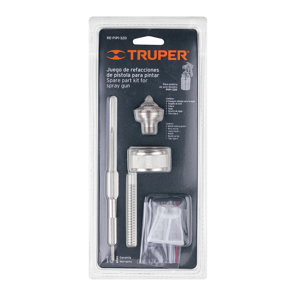 Repuestos de pistolas para pintar, PIPI-320, Truper, 12079