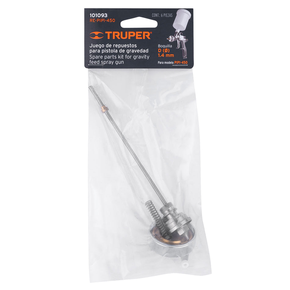 Repuestos para pistola para pintar PIPI-450, Truper, 101093