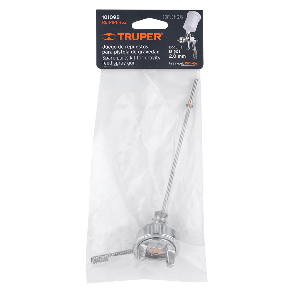 Repuestos para pistola para pintar PIPI-452, Truper, 101095
