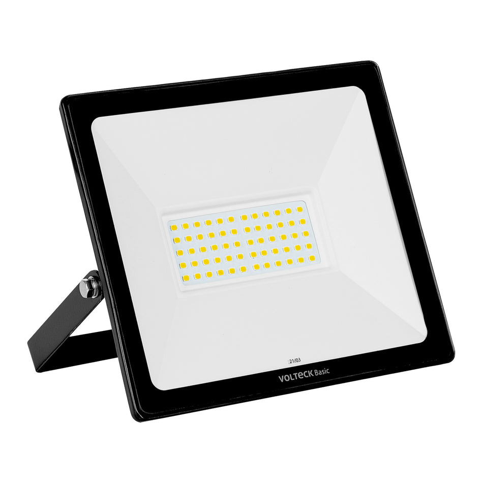 Reflector ultra delgado LED 50 W luz de día, Volteck Basic Caja con 2, 22043