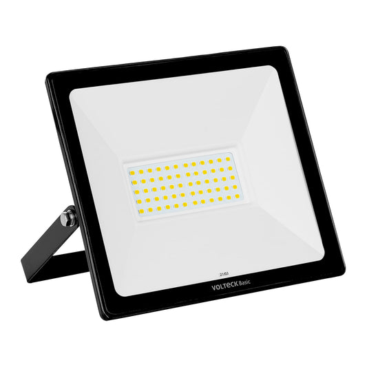 Reflector ultra delgado LED 50 W luz cálida, Volteck Basic Caja con 2, 28092