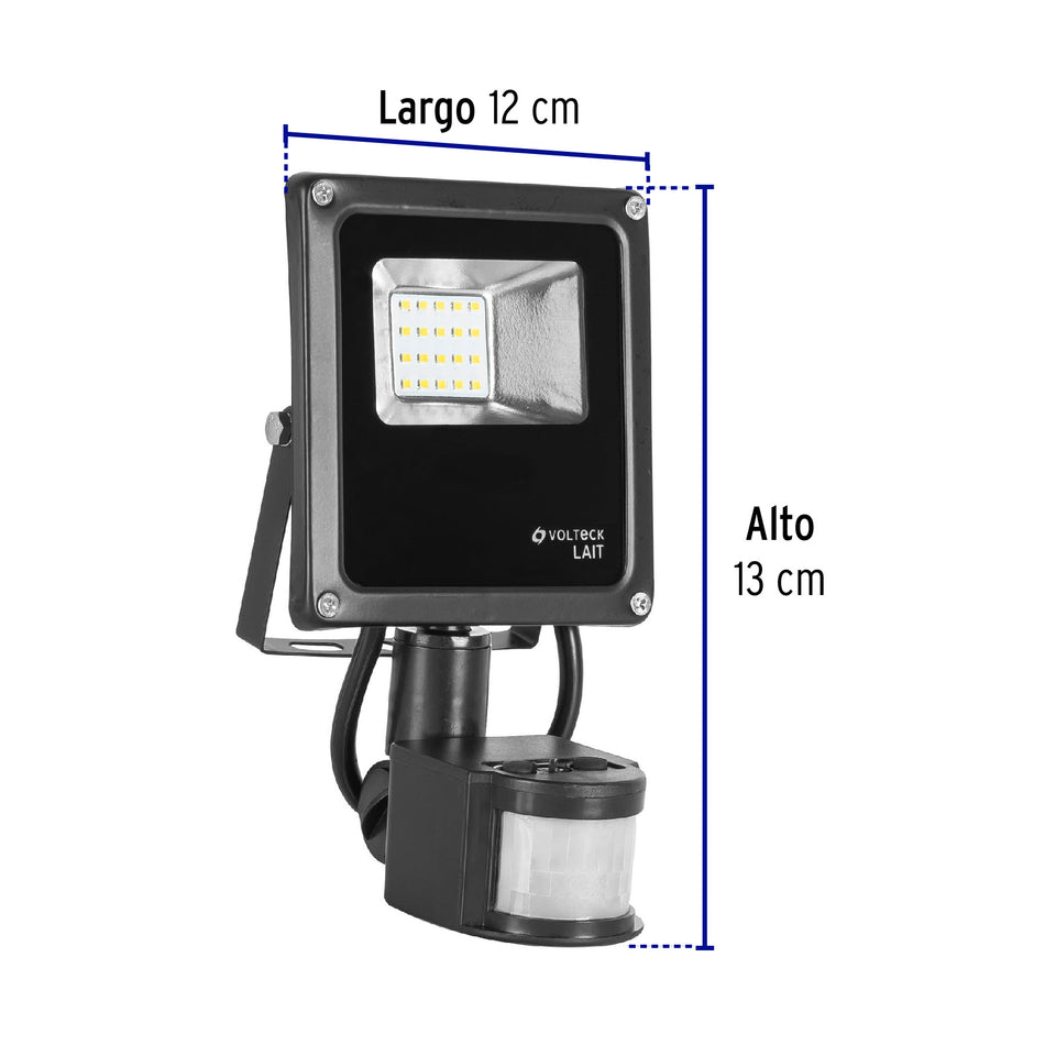 Reflector LED 10 W alta intensidad con sensor de movimiento Caja con 2, 48228