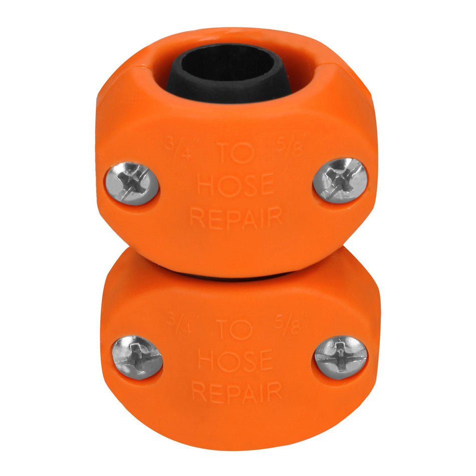 Reparador 5/8'-3/4' de ABS para manguera, Truper Caja con 12, 12720