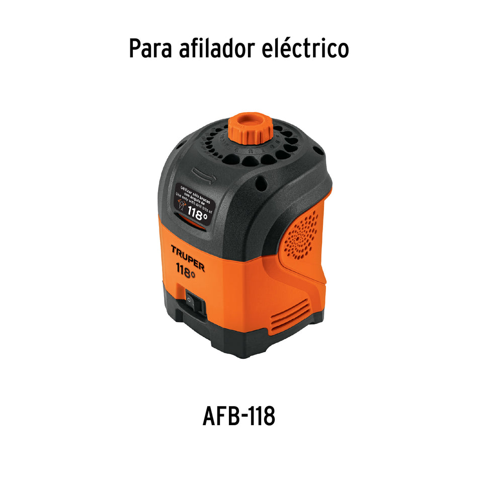 Piedra de afilado de repuesto para AFB-118, Truper, 102532