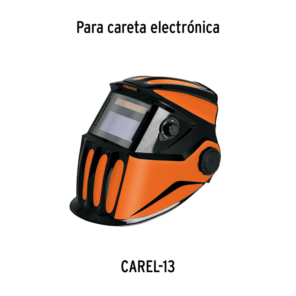 Bolsa c/2 micas para careta CAREL-13, TRUPER Caja con 6, 102229
