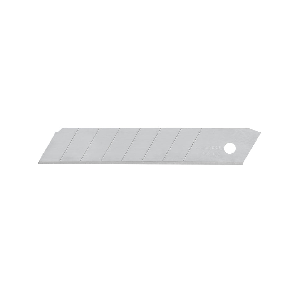 Estuche con 10 cuchillas SK4 de 18 mm para cutter, Truper Caja con 12, 16965