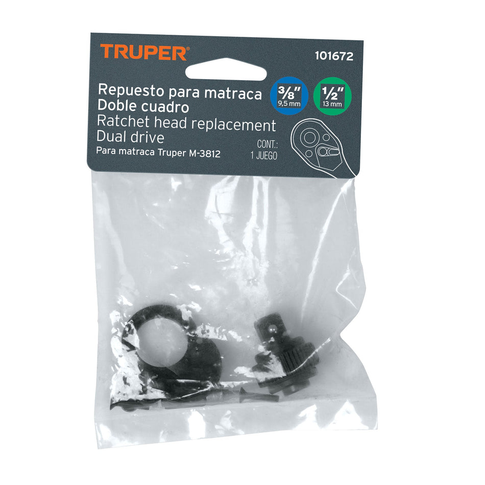 Kit de refacciones para M-3812, Truper Caja con 4, 101672