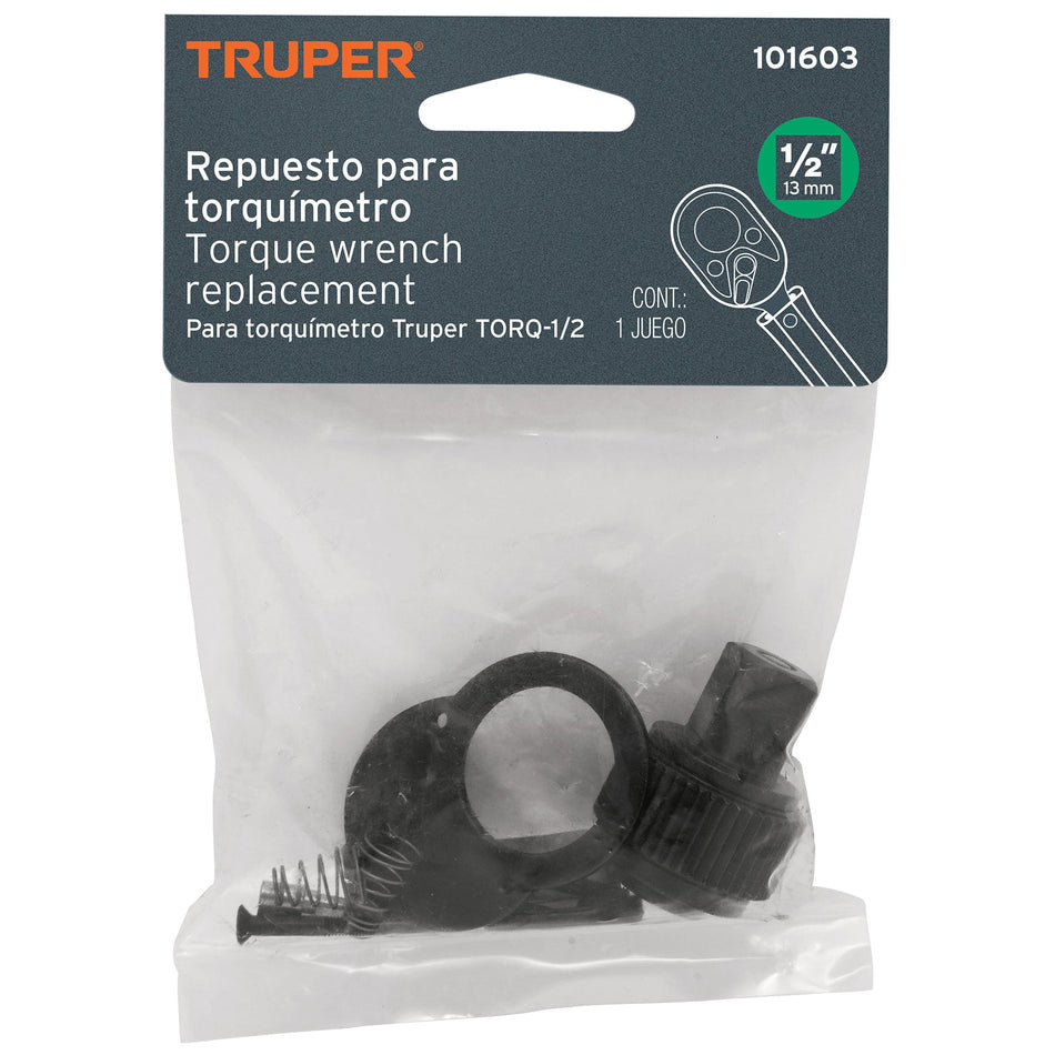 Kit de refacciones para TORQ-1/2, Truper Caja con 4, 101603