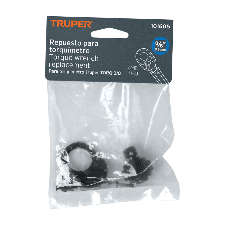 Kit de refacciones para TORQ-3/8, Truper Caja con 4, 101605