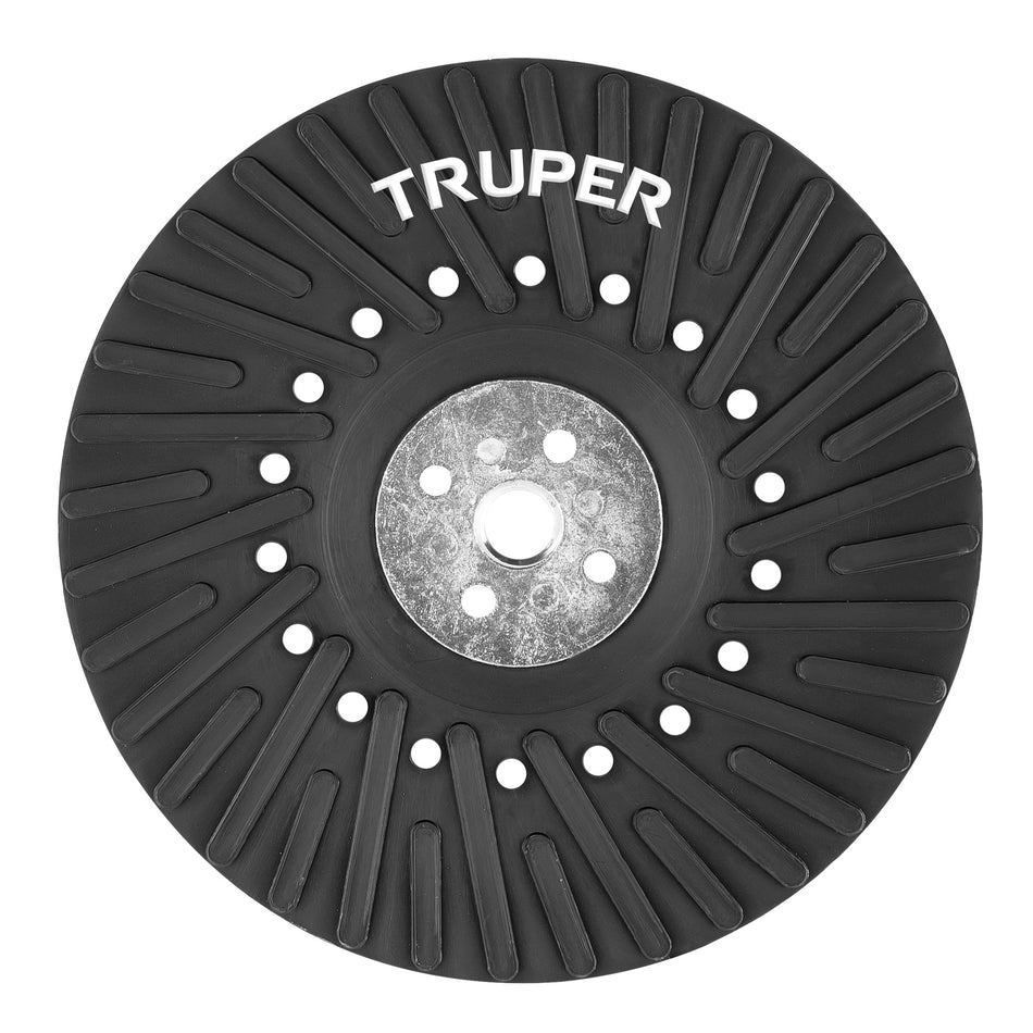 Respaldo para discos de lija 7', eje 5/8-11, Truper Caja con 6, 17274