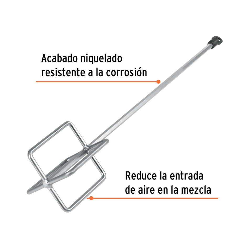 Revolvedor para mortero, 120mm de diámetro, TRUPER Caja con 2, 11975