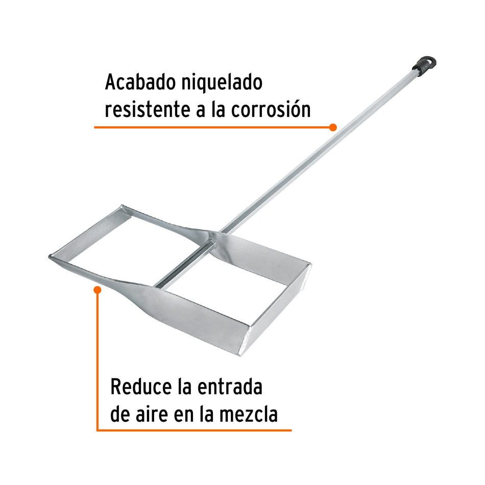 Revolvedor para mortero, 210mm de diámetro, TRUPER Caja con 2, 102462