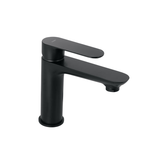 Monomando corto para lavabo, negro, FOSET RIVIERA, 44089