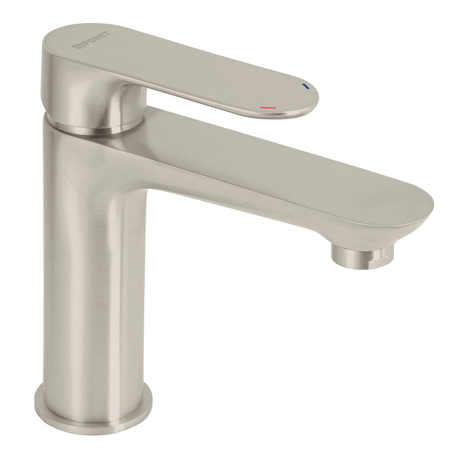 Monomando satín cuello corto para lavabo, Foset Riviera, 45179