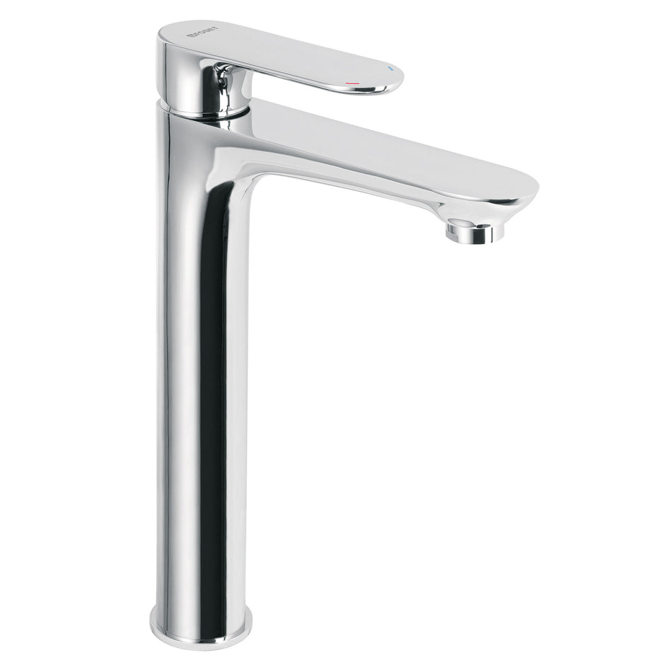 Monomando cromo cuello alto para lavabo, Foset Riviera, 45191