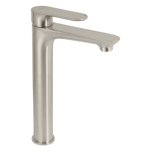 Monomando satín cuello alto para lavabo, Foset Riviera, 45180
