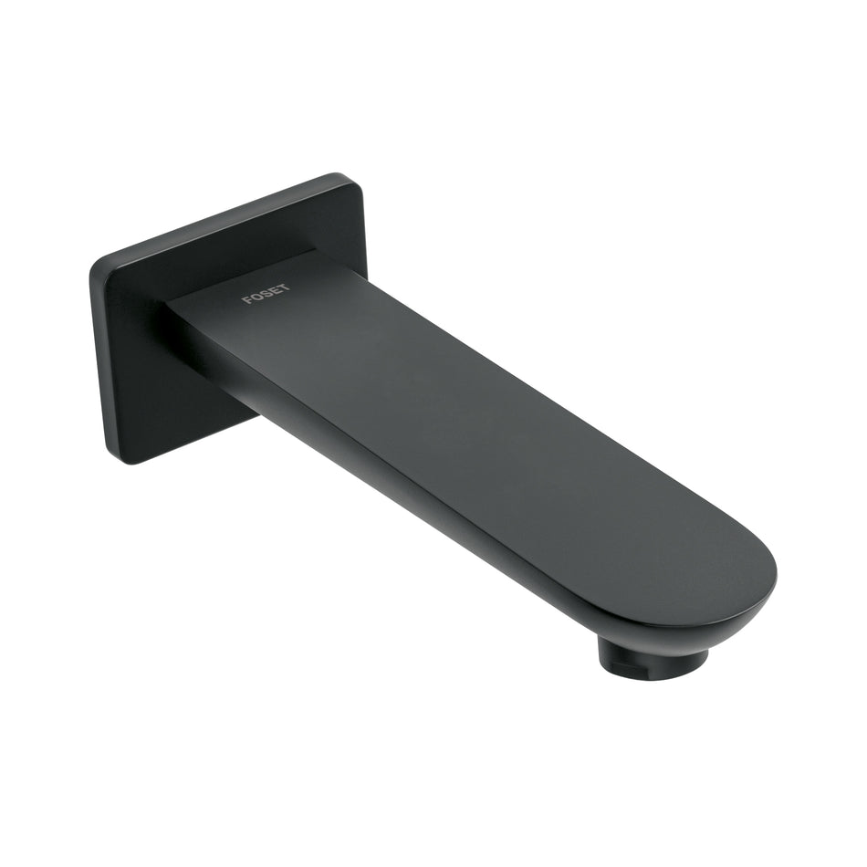 Salida de tina sin desviador, negro, FOSET RIVIERA, 44111