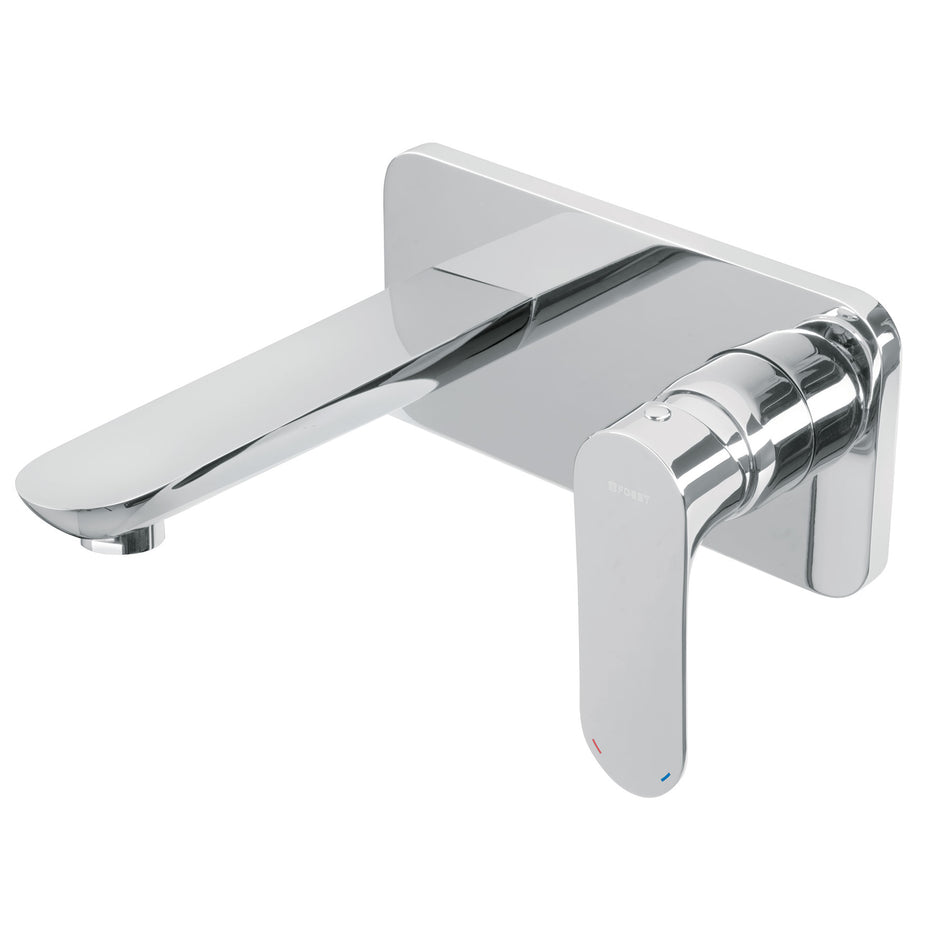 Monomando cromo de pared para lavabo, Foset Riviera, 45189