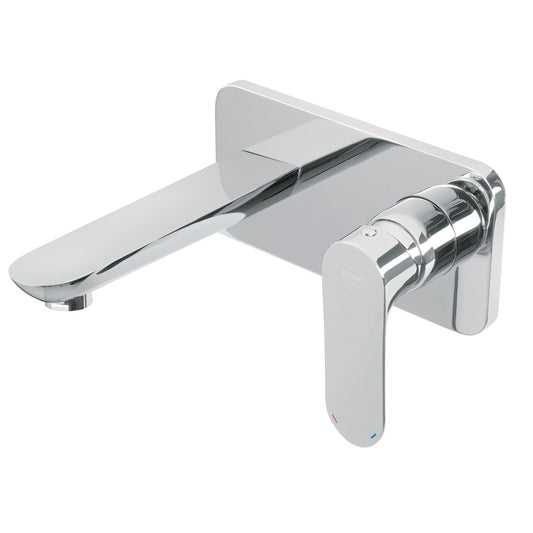Monomando cromo de pared para lavabo, Foset Riviera, 45189