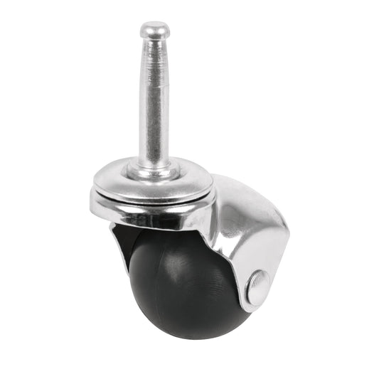 Rodaja esférica, 40 mm con espiga tipo socket, Fiero Caja con 6, 49694