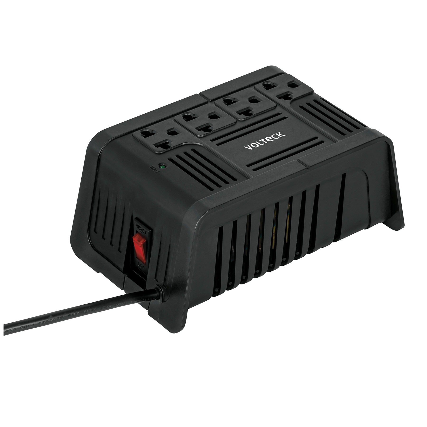 Regulador de voltaje de 800 VA / 400 W 4 contactos, Volteck, 45572