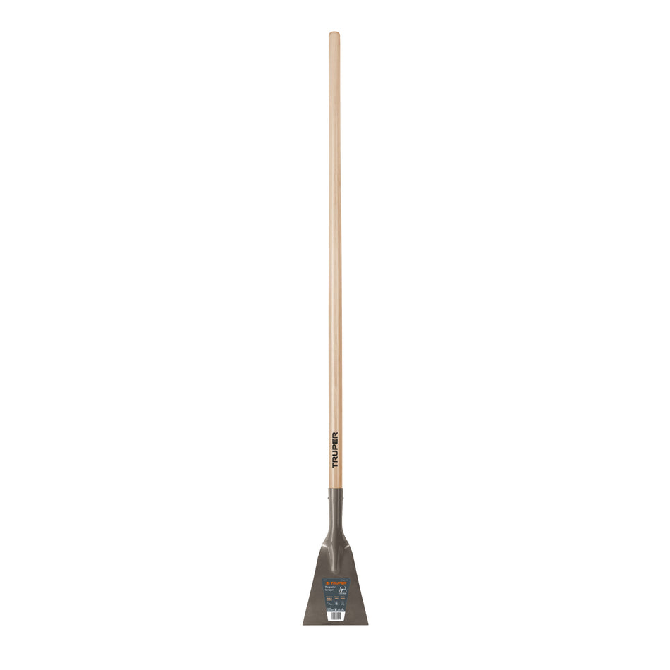 Raspador forjado de 7', mango largo de 54', Truper Caja con 3, 18652
