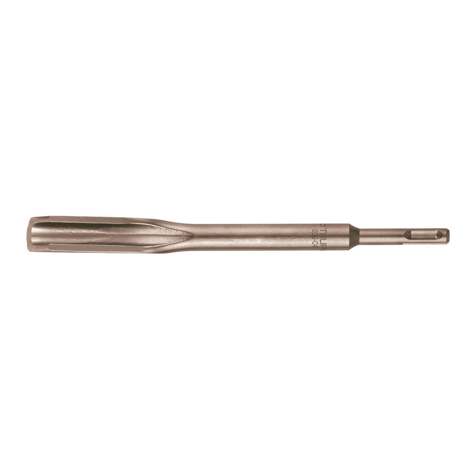 Cincel hueco para acanalado SDS plus 3/4' x 10', Truper Caja con 6, 13927